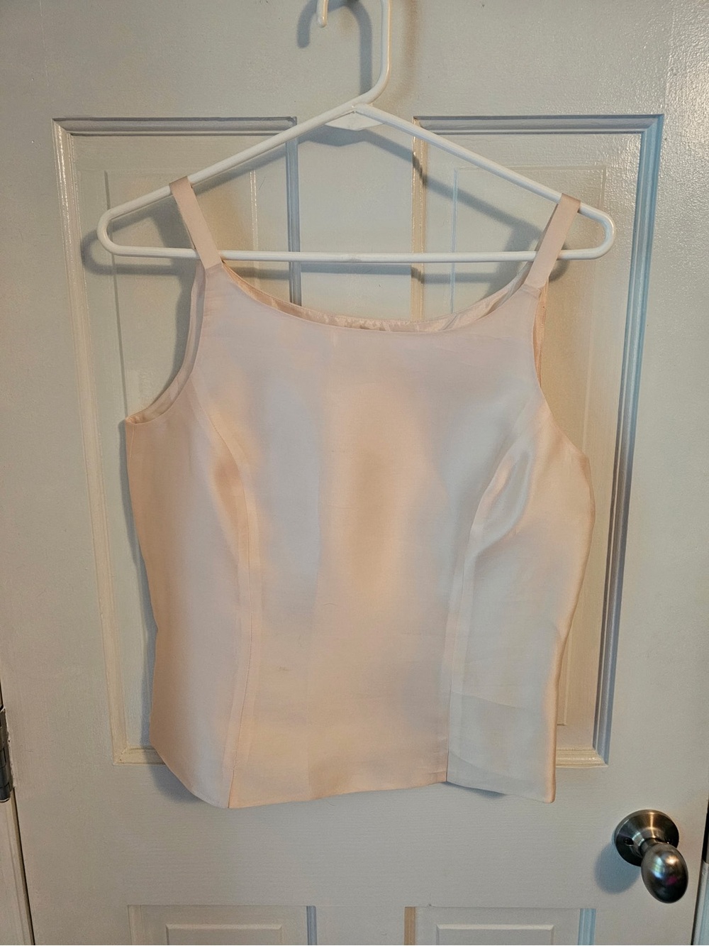 Ann Taylor Light Blush Silk Camisole
